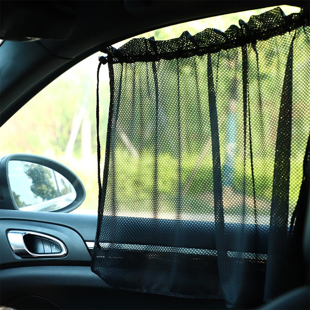 Home Textiles Curtains - ม่านบังแดดสำหรับหน้าต่างรถยนต์ ป้องกันรังสียูวี ช่วยรักษาความเย็นภายในรถ ทนทาน ทนความร้อน ติดตั้งง่าย