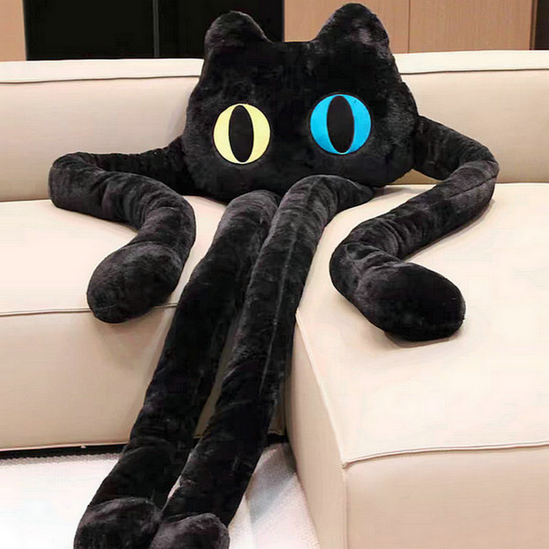 Bolster Pillow Long - กบกระต่ายสุดสร้างสรรค์หมอนอิงหมอนยาว100-200ซม. ของเล่นตุ๊กตาตุ๊กตากบกระต่ายแสนสนุกอุ้งมือแมวตุ๊กตาปลอบใจหมอนโซฟา