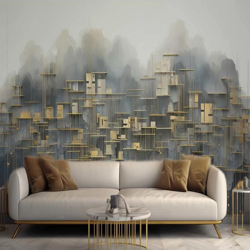 Custom ภาพจิตรกรรมฝาผนังสไตล์โ - Home Textiles City บทวิจารณ์และราคา