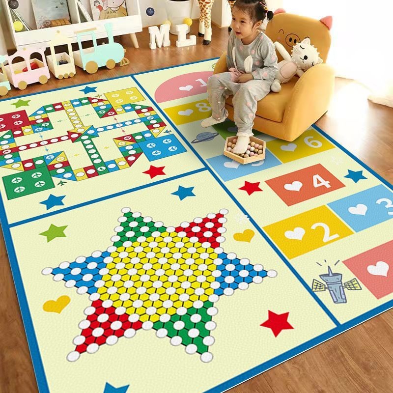 พรมปูพื้นลายการ์ตูนสำหรับเด็ก  - Home Textiles City บทวิจารณ์และราคา