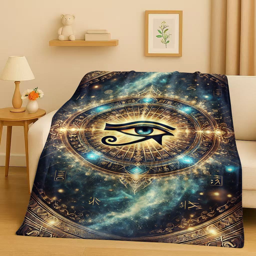 ผ้าห่มลายภาพอียิปต์โบราณ HD ลา - Home Textiles Egypt บทวิจารณ์และราคา