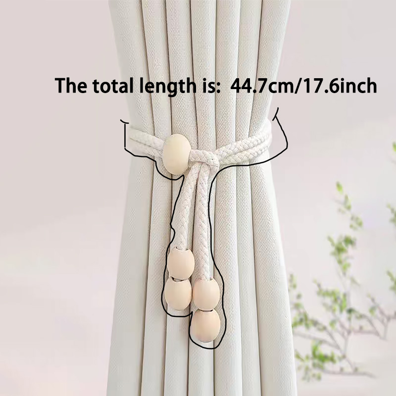 สายรัดม่านสไตล์มินิมอลสมัยใหม่ - Home Textiles Curtains บทวิจารณ์และราคา