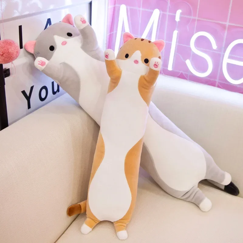ตุ๊กตาแมวน่ารัก ขนาด 19.5 นิ้ว - Bolster Pillow Long บทวิจารณ์และราคา