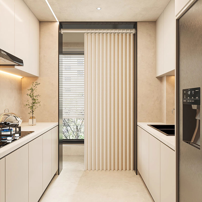 ประตูม่านพับแบบพับเก็บได้, ฉาก - Home Textiles Curtains บทวิจารณ์และราคา