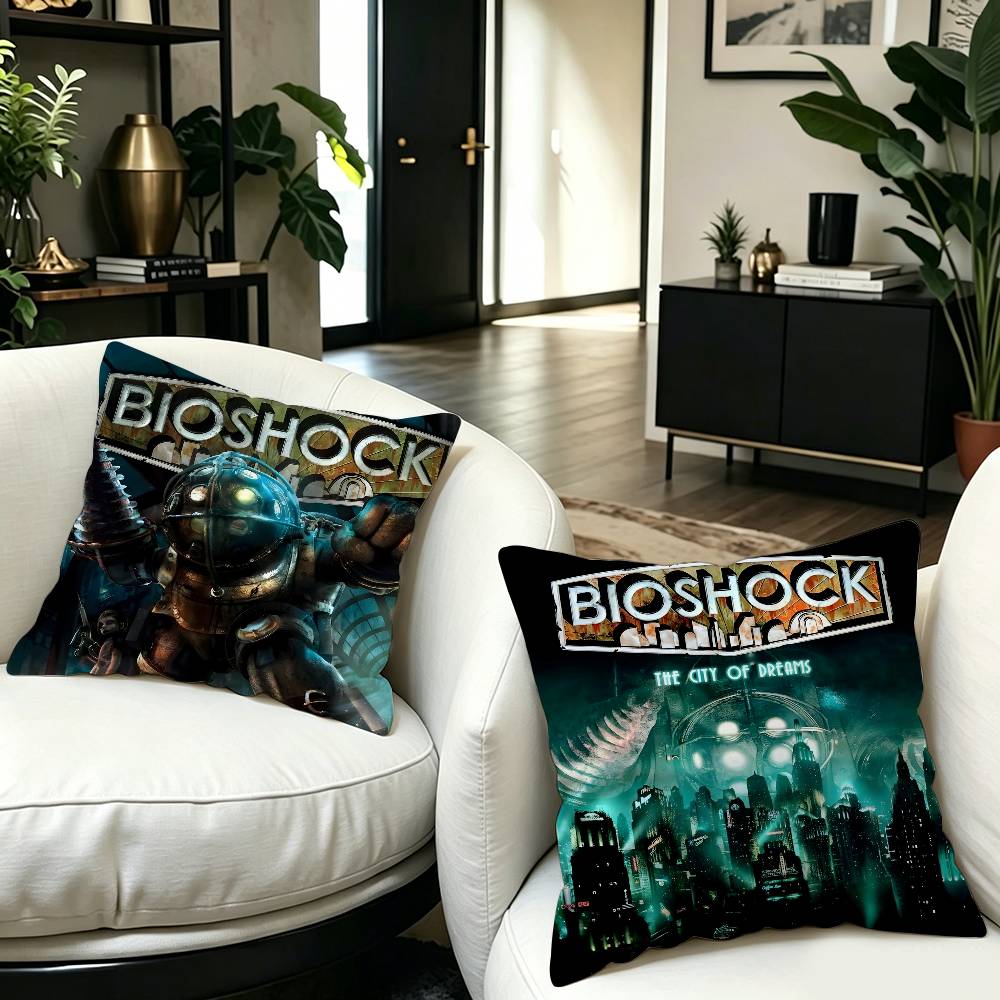 B-Bioshock-Rapture เมืองใต้น้ำ - Home Textiles City บทวิจารณ์และราคา