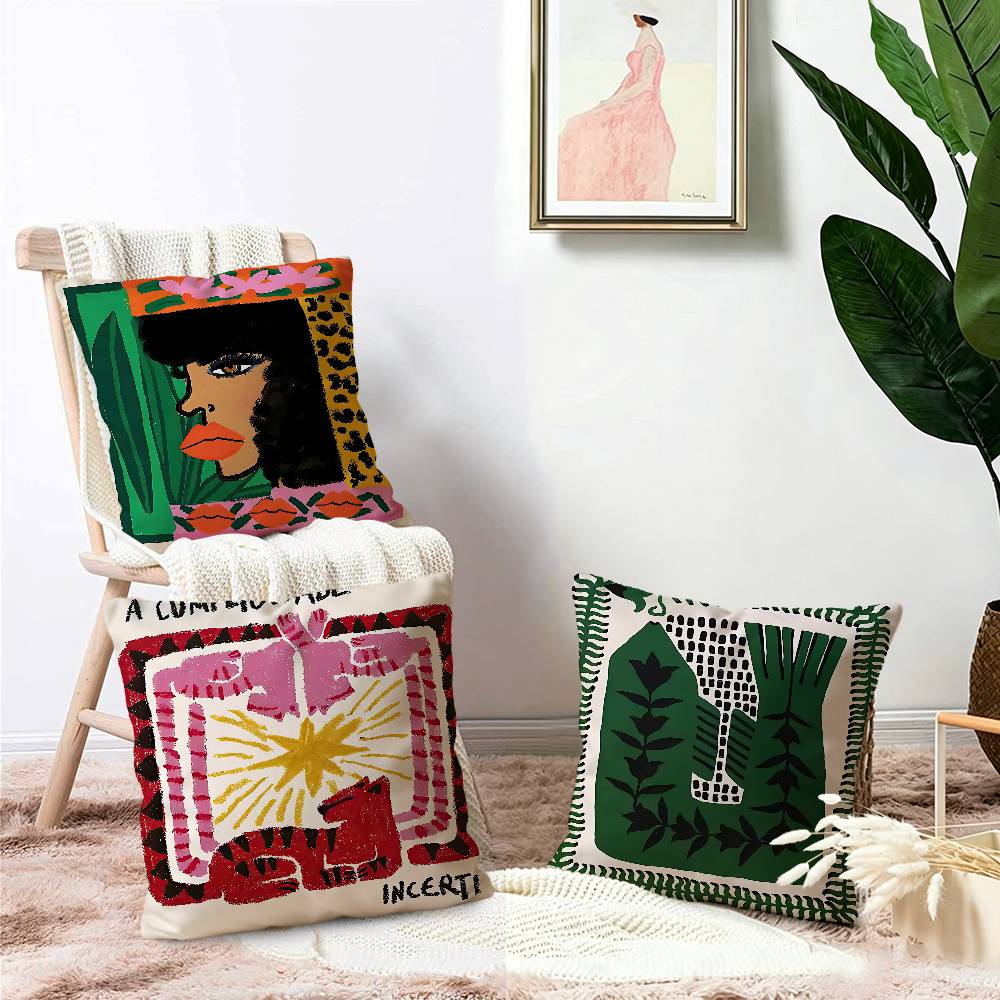 ปลอกหมอนอิงลายงูเสือดาวอียิปต์ - Home Textiles Egypt บทวิจารณ์และราคา