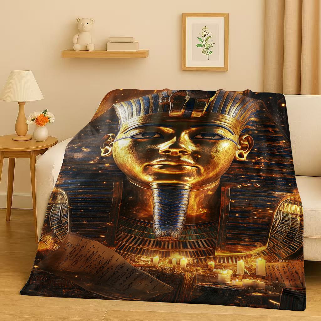 ผ้าห่มลายการ์ตูนเทพอันูบิสฟาโร - Home Textiles Egypt บทวิจารณ์และราคา