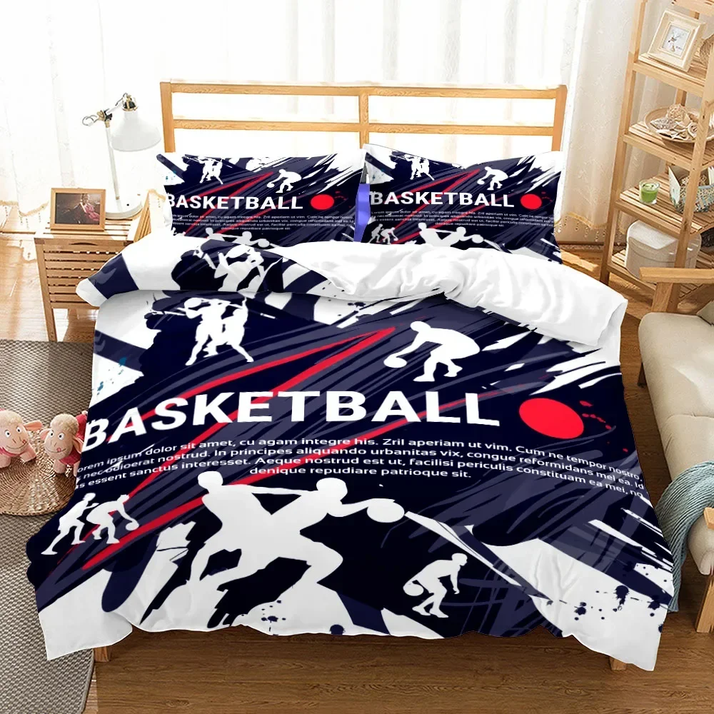ชุดผ้าปูที่นอนลายบาสเก็ตบอลพิม - Home Textiles Uk บทวิจารณ์และราคา