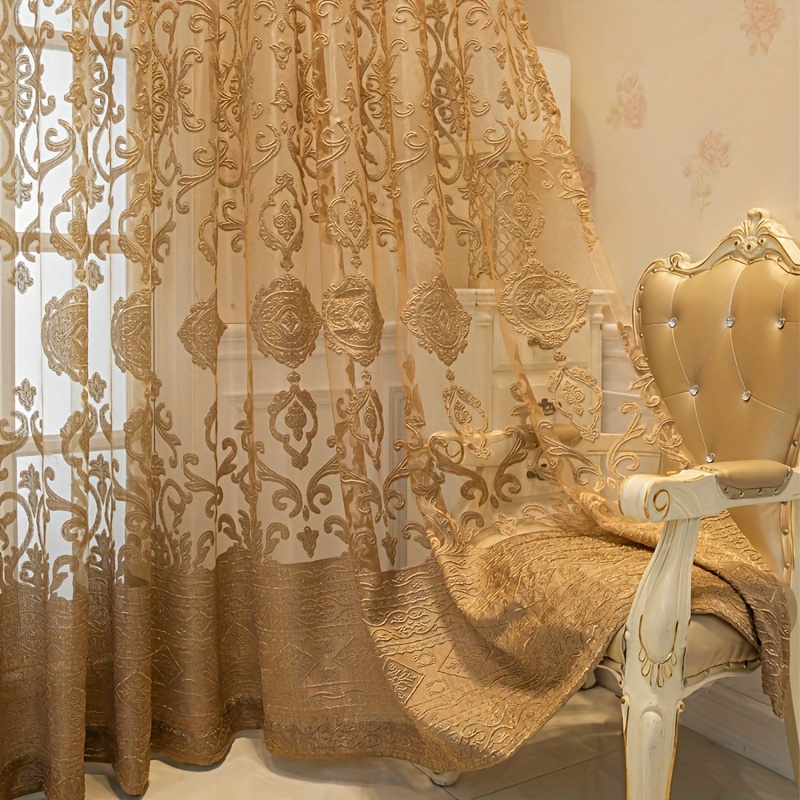 ผ้าม่านโปร่งแสงลายนูน 3 มิติ ส - Curtain Sheer Voile บทวิจารณ์และราคา