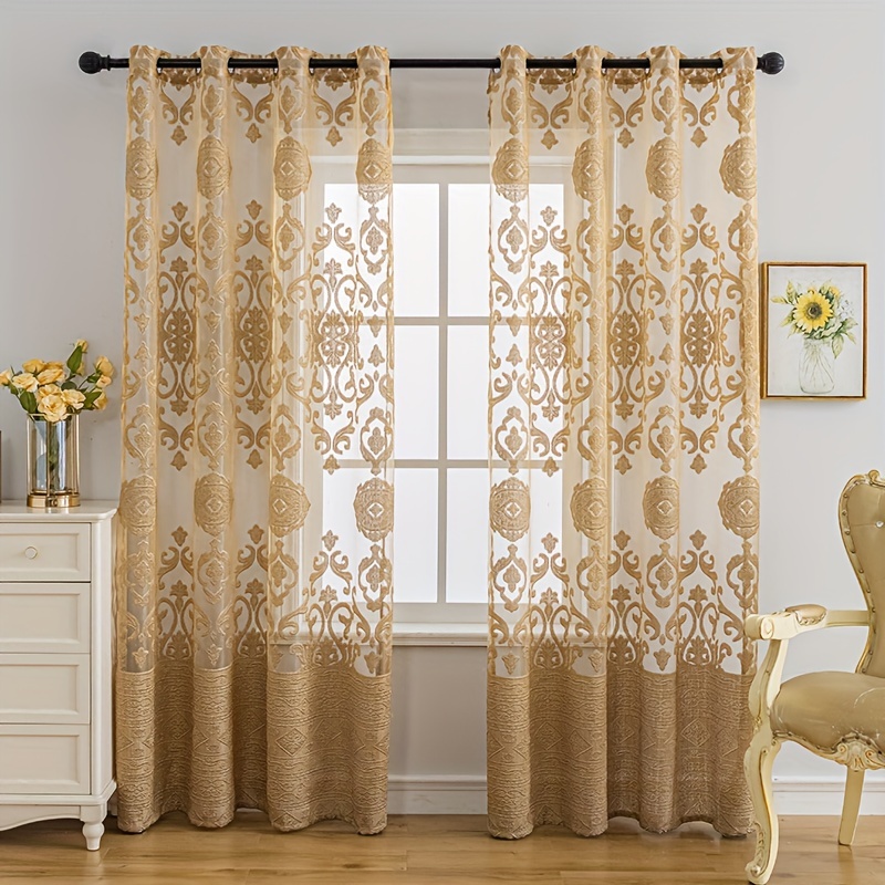 ผ้าม่านโปร่งแสงลายนูน 3 มิติ ส - Curtain Sheer Voile บทวิจารณ์และราคา