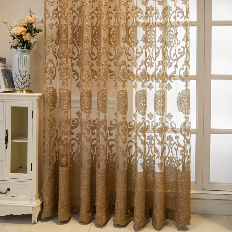 ผ้าม่านโปร่งแสงลายนูน 3 มิติ ส - Curtain Sheer Voile บทวิจารณ์และราคา