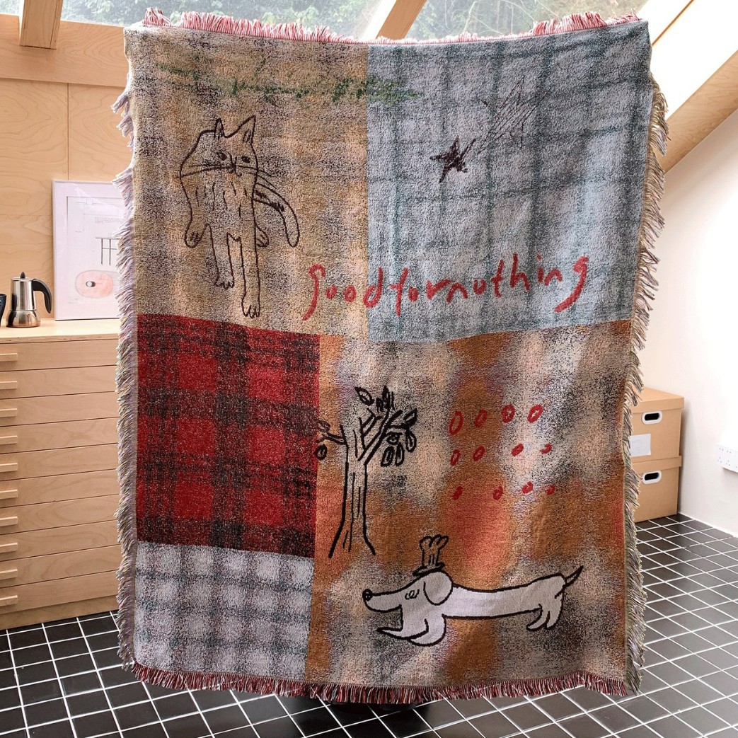สิ่งทอเมืองกลางโบราณลายสก๊อตสุ - Home Textiles City บทวิจารณ์และราคา