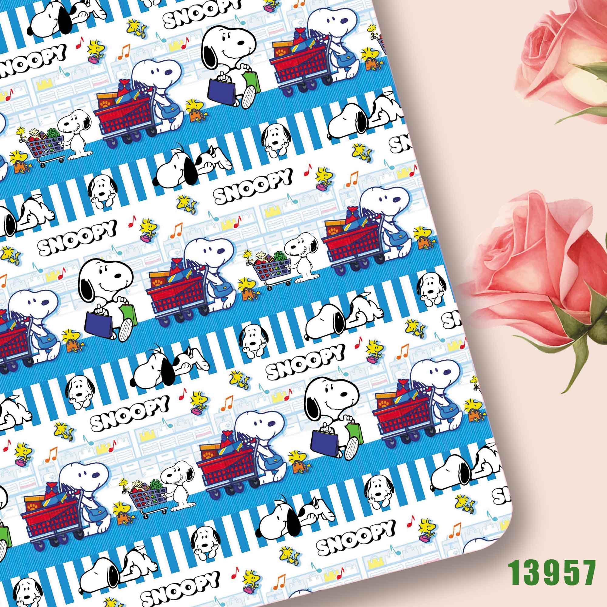 ผ้าทอพิมพ์ลายการ์ตูนสนูปปี้ ขน - Home Textiles Curtains บทวิจารณ์และราคา