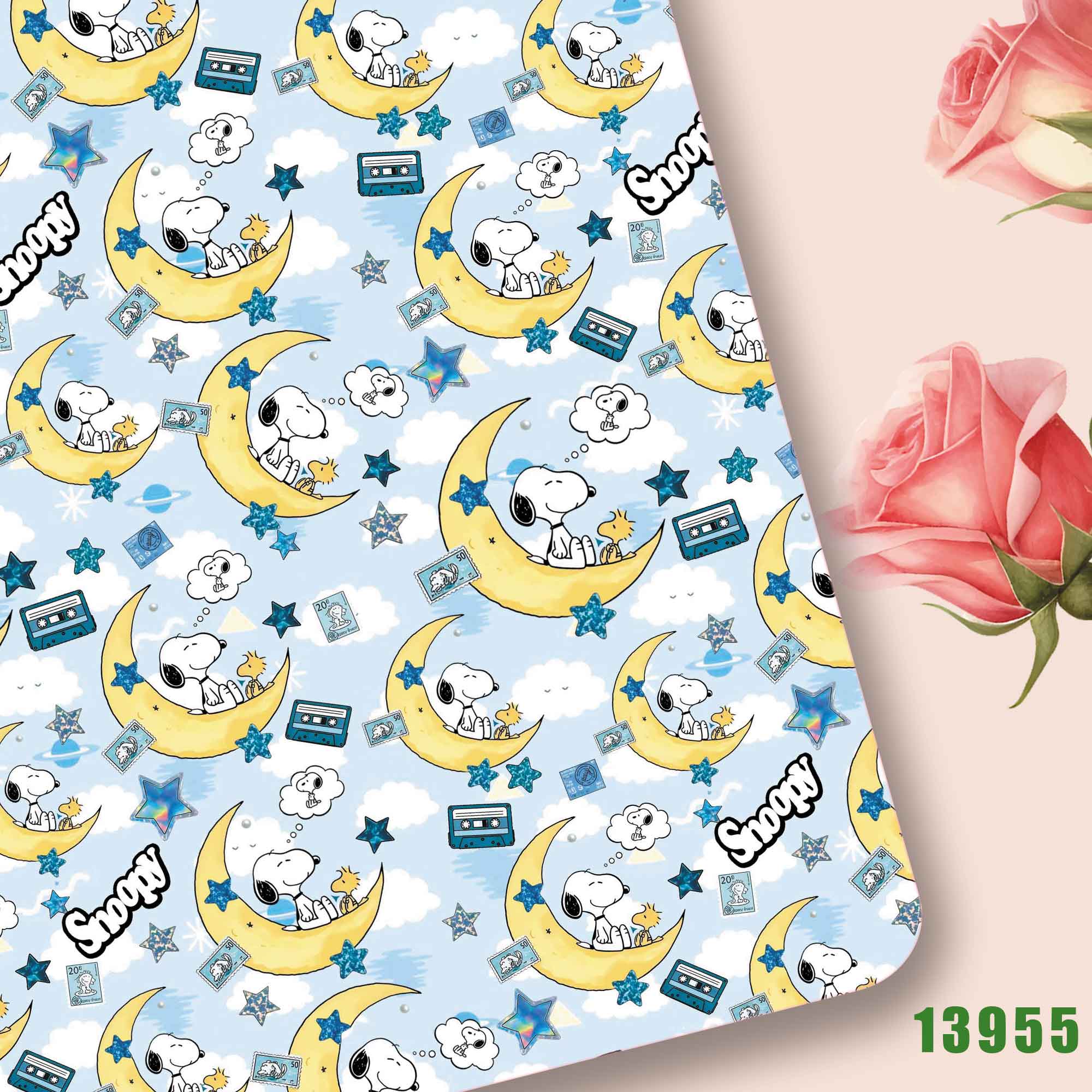 ผ้าทอพิมพ์ลายการ์ตูนสนูปปี้ ขน - Home Textiles Curtains บทวิจารณ์และราคา